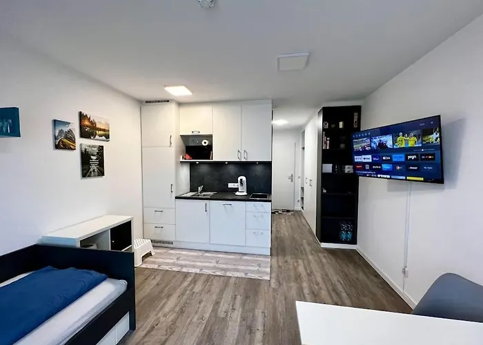 Carefree Mikroapartment Inkl. Balkon + Tiefgarage شقة *