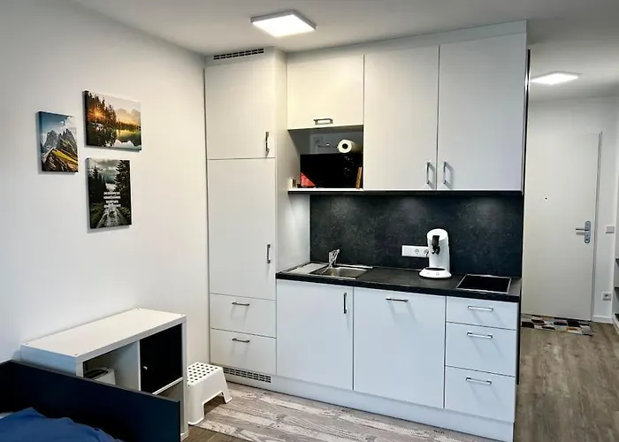 Carefree Mikroapartment Inkl. Balkon + Tiefgarage اوغسبورغ