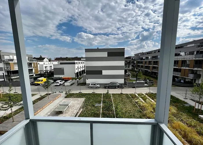 Apartamento Carefree Mikroapartment Inkl. Balkon + Tiefgarage Augsburgo